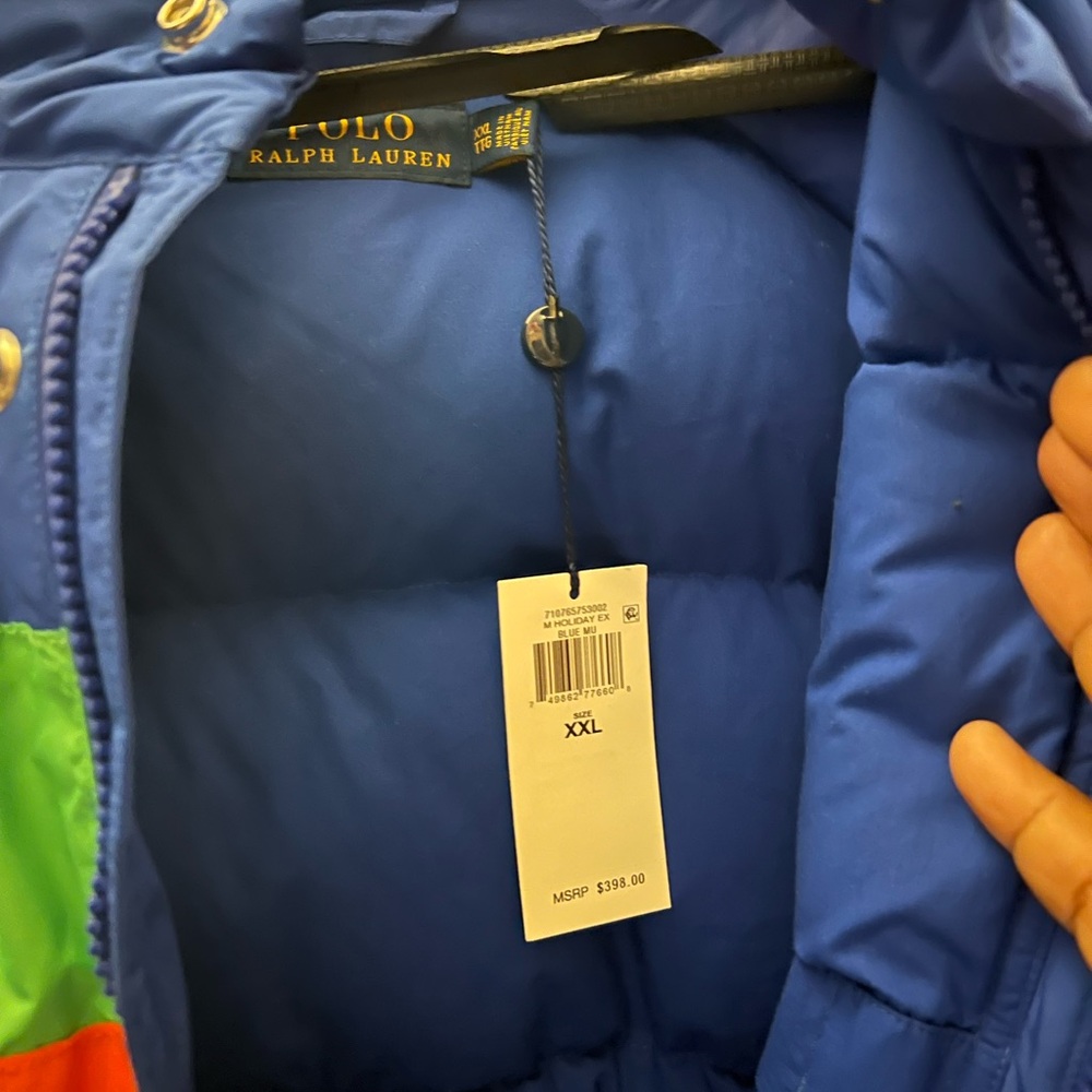 Classic polo cookie Jacket New with tags 2XL